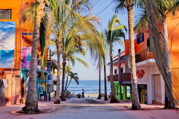 Se trata de uno de los destinos más visitados de la Riviera Nayarit. Playa de Sayulita