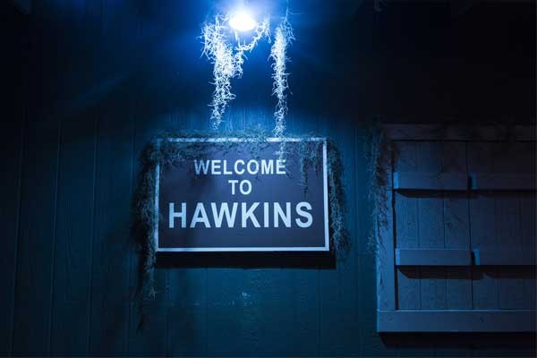Upside down bar stranger things Welcome to Hawkins