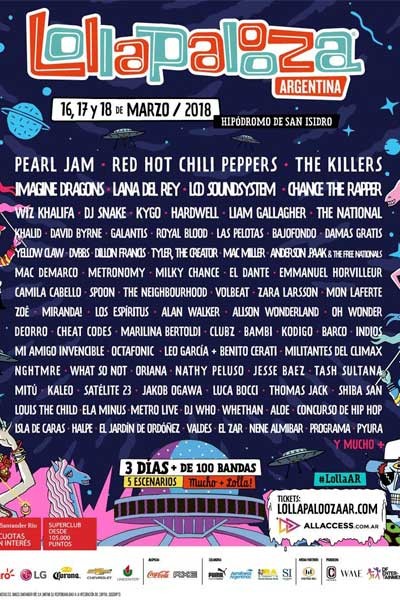 Lollapalooza Argentina 2018