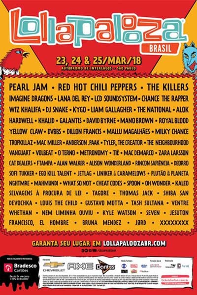 Lollapalooza Brasil 2018