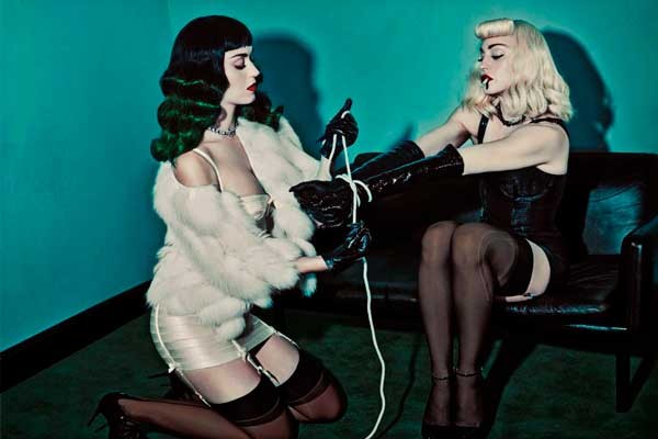 Katy Perry y Madonna en V Magazine