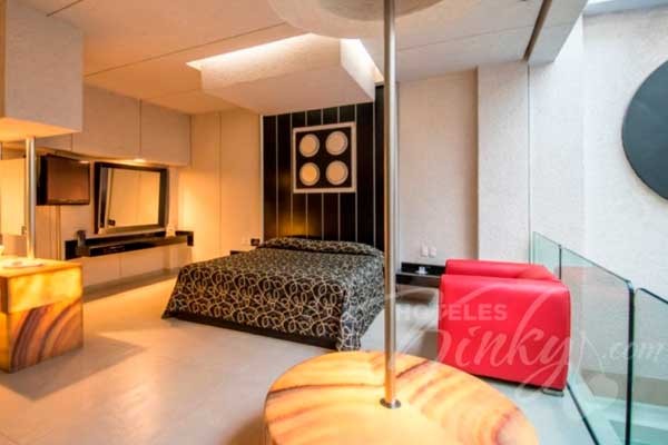 Las habitaciones van de los 595 a los 2350 pesos. Love Hotel capricornio