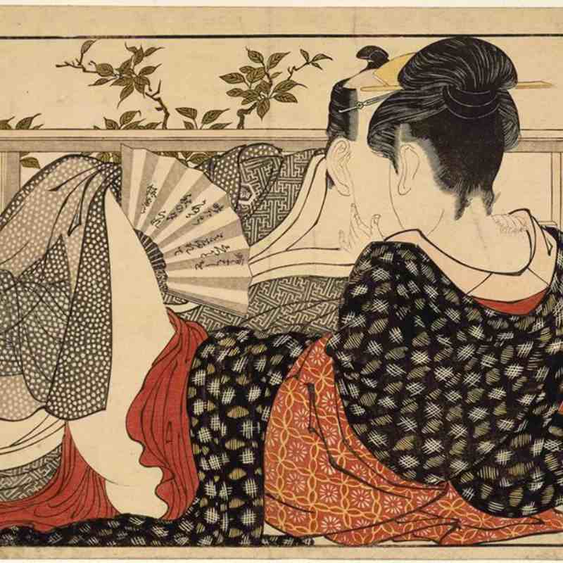 El arte erótico japonés existe, se llama Shunga