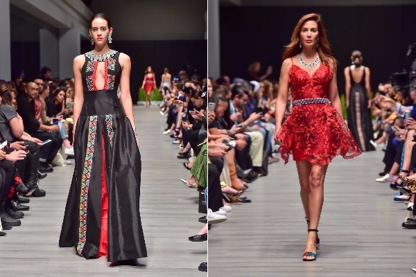 Los vestidos son los más destacados de la colección. Lydia Lavin