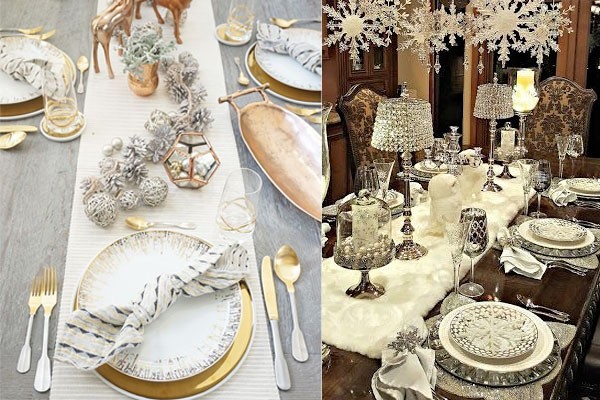 Si quieres darle más estilo a tu mesa, utiliza servilletas de tela, ya que las de papel restan elegancia a la decoración. MANTELES NAVIDAD
