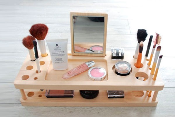 Puedes encontrarlos en tiendas de belleza como Sally. organizador de maquillaje