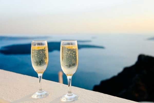 Champagne mentolado