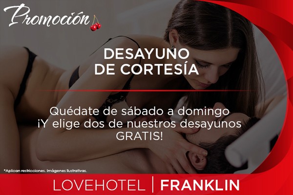 El ticket se hará válido el día domingo de las 9:00 am a las 11:00 am del mismo día.
hotel franklin