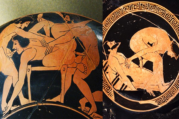 Representaciones sexuales en la antigua Grecia.