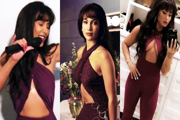Kim Kardashian, Jennifer López y Demi Lovato disfrazadas de Selena Quintanilla.