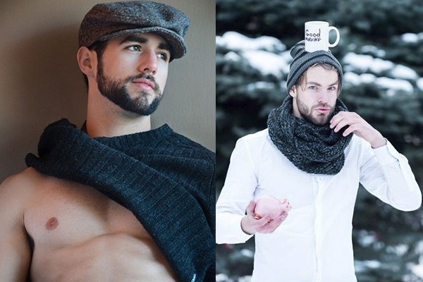 Con gorro o con boina, te verás muy sexy.