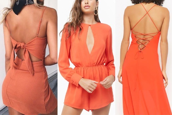 Los vestidos coral combinan a la perfección con zapatos de color nude o piel. vestidos coral