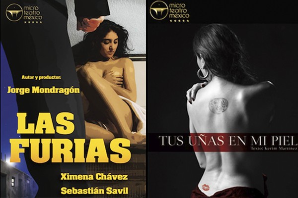 El teatro puede ser incluso más erótico que el cine.