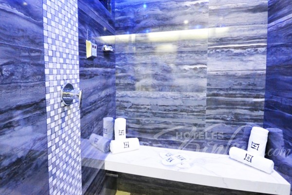Vapor/Sauna de la Habitación Love Suite Vapor del Love Hotel Lomas Love.