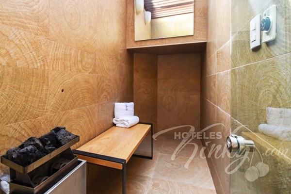 Vapor/Sauna de la Habitación Villa Alberca del Love Hotel Patriotismo.