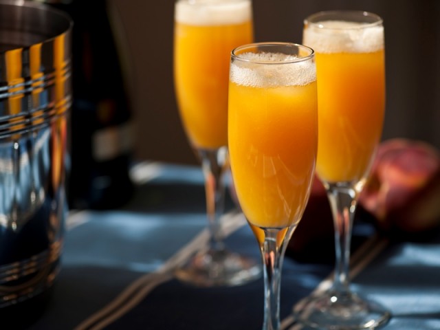 Receta de www.cocinayvino.com receta coctel bellini