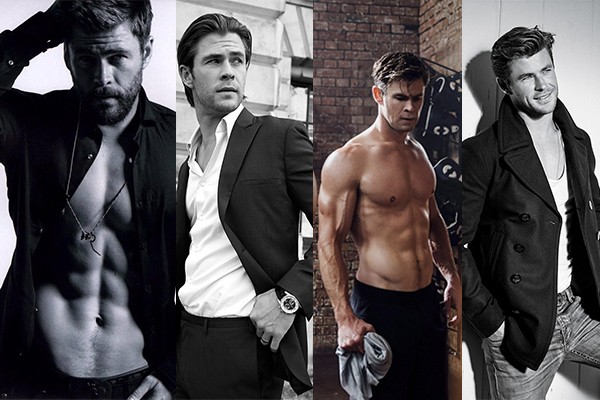 El porte, la actitud y el físico, Chris Hemsworth lo tiene todo.