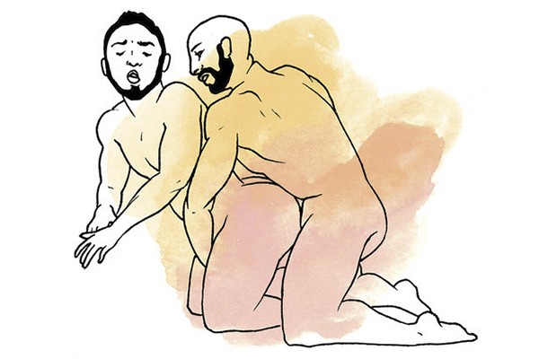 Dale unas buenas nalgadas a tu pareja para hacer más excitante la experiencia.