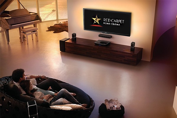 Aunque sea muy costoso, el servicio de Red Carpet Home Cinema es innovador.