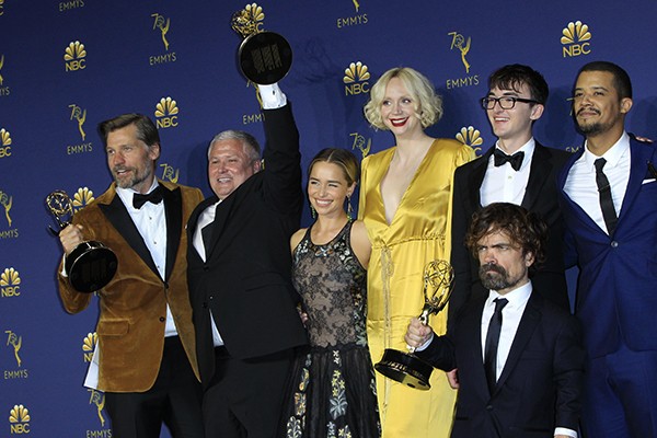 Game of Thrones ha formado parte de los Emmy Awards desde sus inicios.