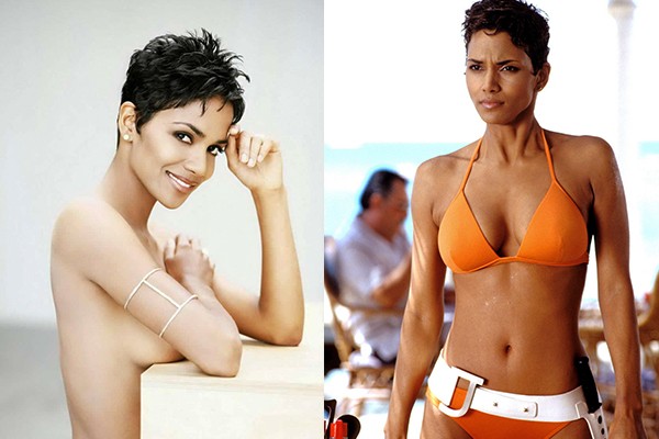 Así se veía Halle Berry cuando fue chica Bond.
