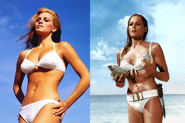 Ursula Andress fue la primera chica Bond del cine.