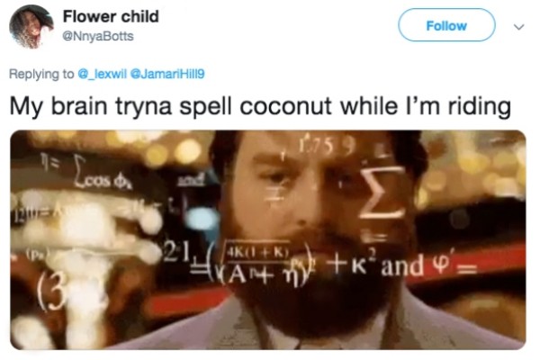 Meme surgido del fenómeno “Coconut”.