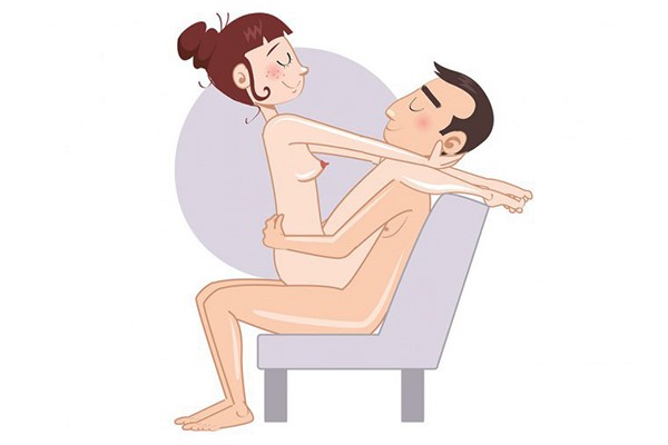 Siéntate y disfruta del mejor orgasmo de tu vida con esta posición.