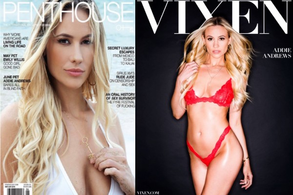 Ya apareció en la portada de Penthouse y es una chica Vixen.