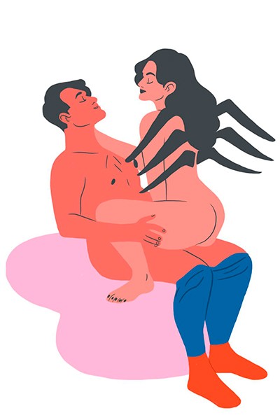 posicion sexual spider