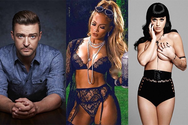 Justin Timberlake / Jennifer Lopez / Katy Perry.