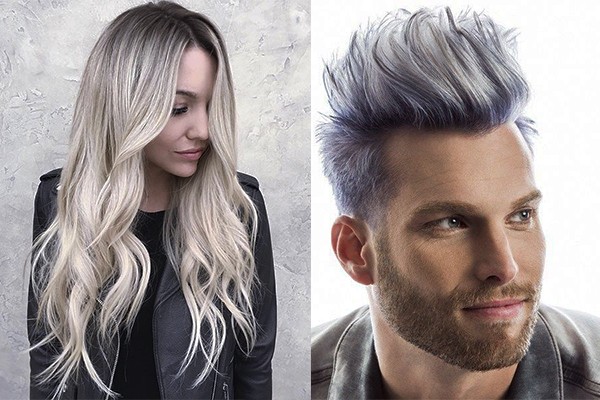 Una tendencia a doble color que te puede hacer lucir un degradado muy natural.