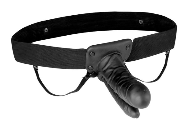 Strap-On para doble penetración.
Strap-on doble
