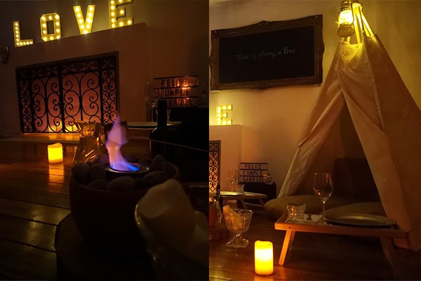 Esta cena es un hermoso detalle que a tu pareja le va a encantar.