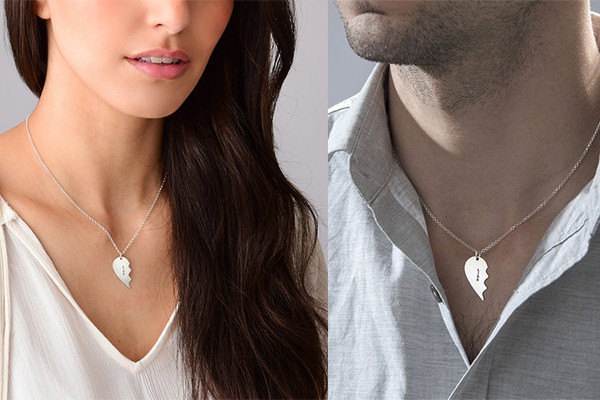 Tú y tu pareja se van a ver increíbles con sus collares para expresar su amor.