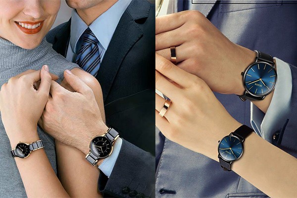 Tip Kinky: graba tu nombre y el de tu pareja en la parte posterior del reloj.