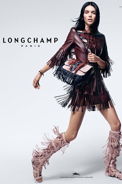 Campaña para la firma Longchamps.