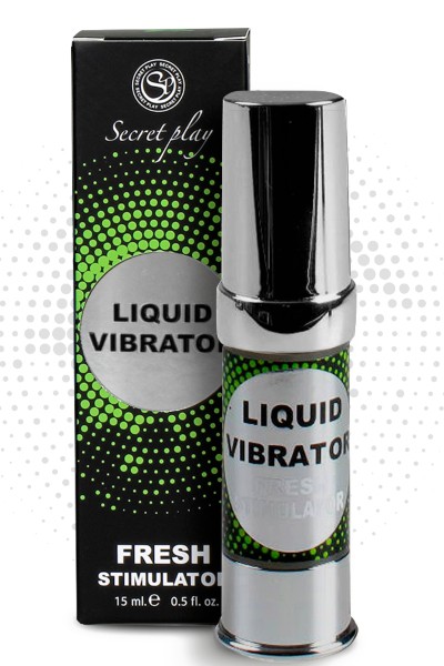 Vibrador líquido. Presentación en spray.
