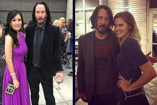 Sean fans o colegas de Hollywood, el actor las trata con respeto y no invade su espacio personal. Keanu y las mujeres