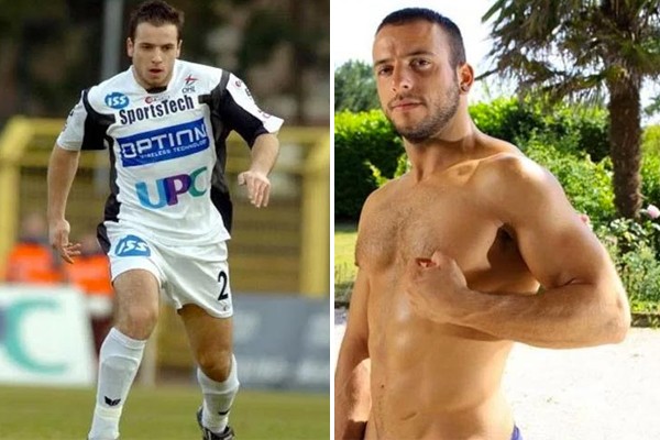 Aquí puedes observar un antes y después en la carrera del exfutbolista. De futbolista a actor porno