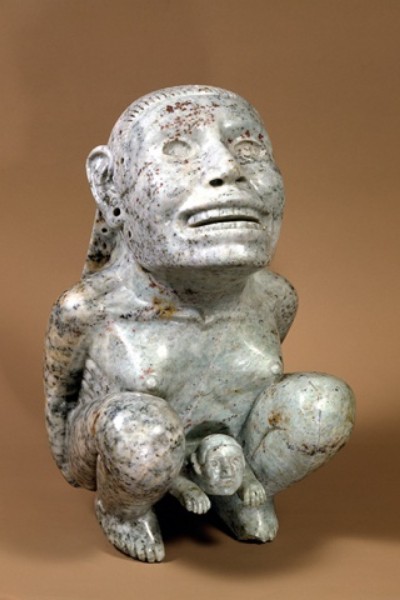 Escultura de Tlazoltéotl-Ixcuina. Ixcuina
