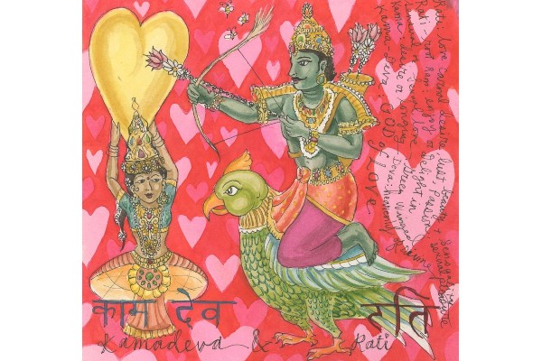 Kamadeva y Rati. Kamadeva y Rati