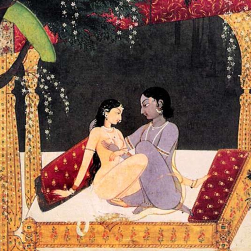 Las aventuras eróticas de Krishna y Radha