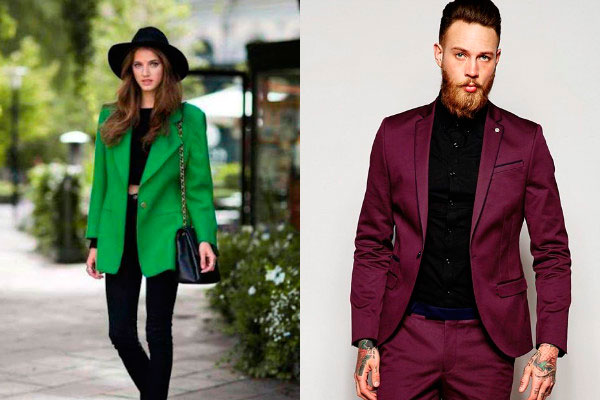 combinación correcta de outfit