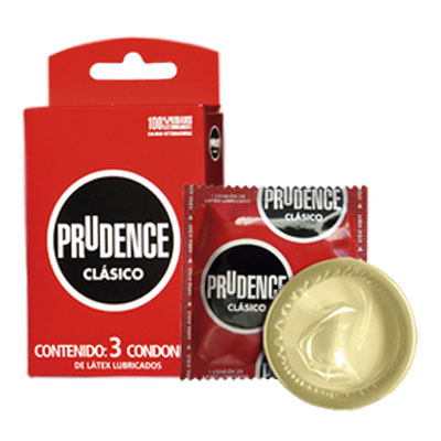 Los Prudence clásicos los encuentras en presentaciones de 3, 9, 20 y hasta 100 condones
tipos de condón masculino