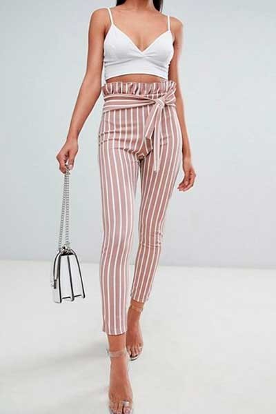 Enamórate de los pantalones de tiro alto y haz de ellos la pieza base de tu próximo outfit.