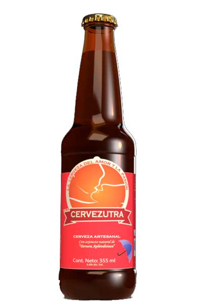 Etiqueta roja, sabor amargo, con extracto de turnera aphrodisiaca o damiana de California, la cual contiene 3 alcaloides: antidepresivo, laxante y afrodisíaco.