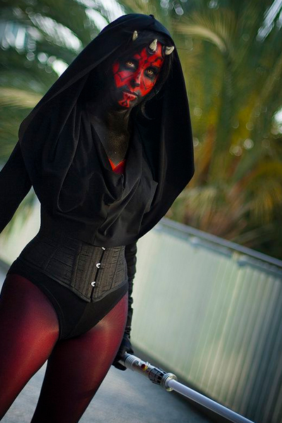 Versión femenina del personaje antagonista Darth Maul.