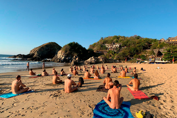 También habrá servicio de temazcal y meditación grupal.