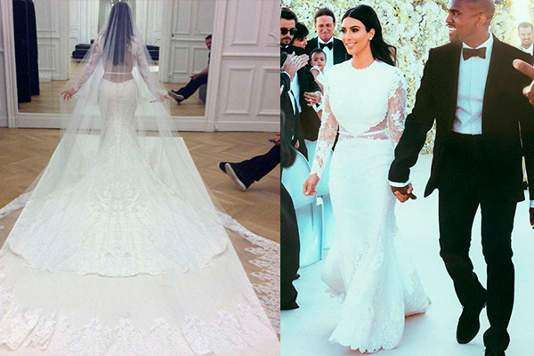 El vestido que Kim lució en la revista Vogue de abril del 2014, ¡era todo un sueño!